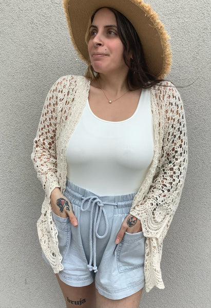 Arielle Crochet Cardigan