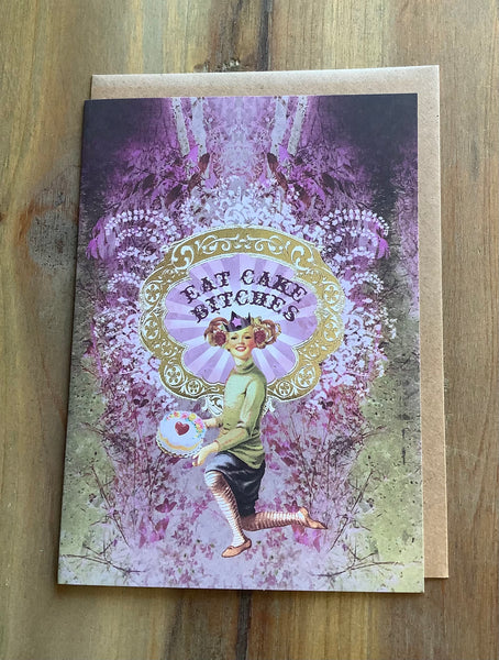 Hand-glittered or Foiled Greeting Cards