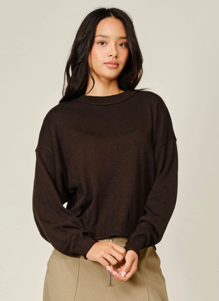 Mahogany Weekend Sweater