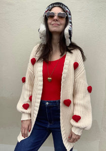 Lovely Heart Cardigan