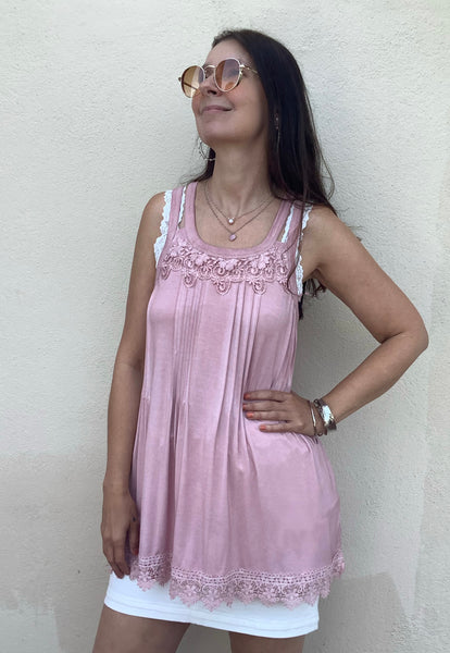 Rosie Lace Tank