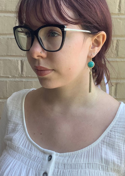 Santorini Turquoise Earrings