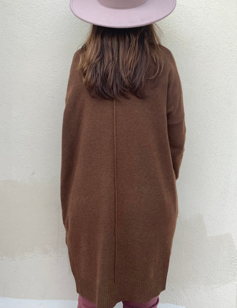 Chestnut Sweater Coat