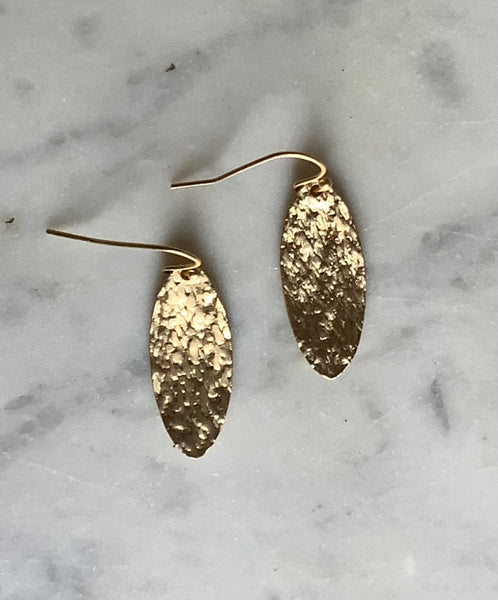 Sage Leaf Earrings