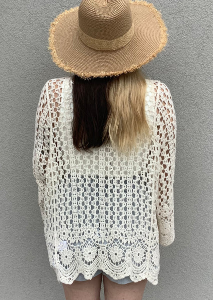 Arielle Crochet Cardigan