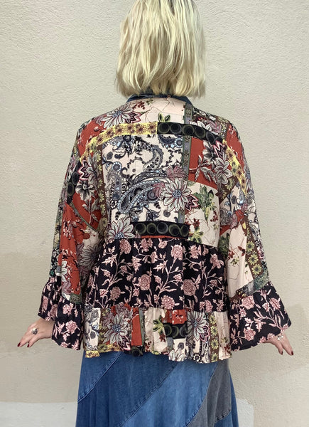 Carole Patchwork Kimono