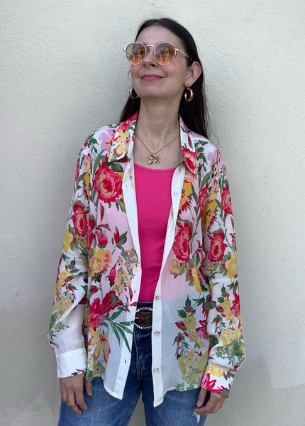 Rose Trellis Blouse