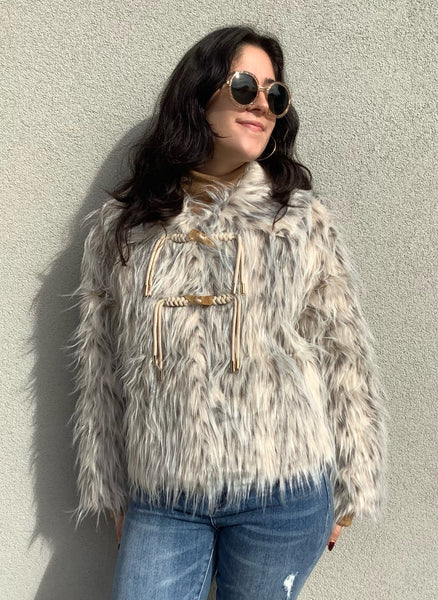 Nordic Faux Fur Coat