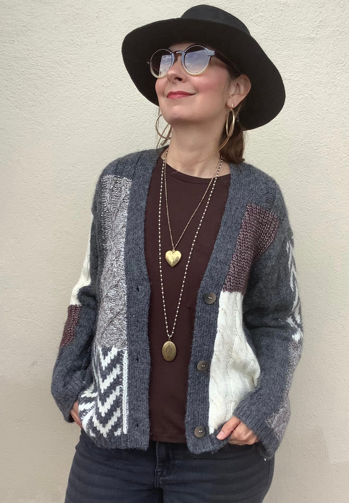Collage Cardigan
