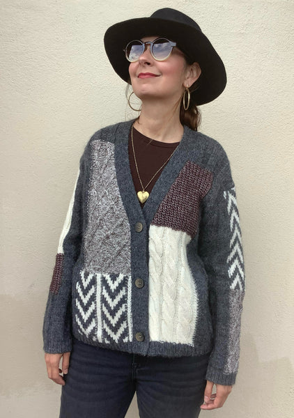 Collage Cardigan