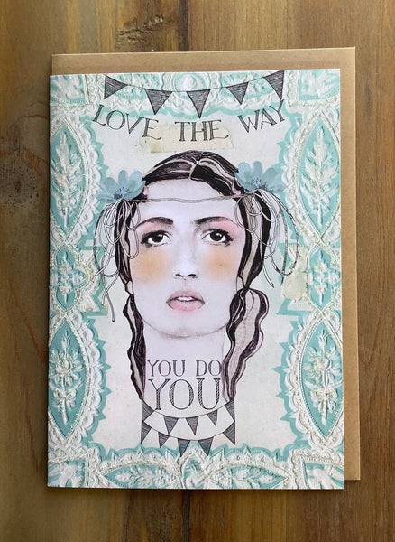 Hand-glittered or Foiled Greeting Cards