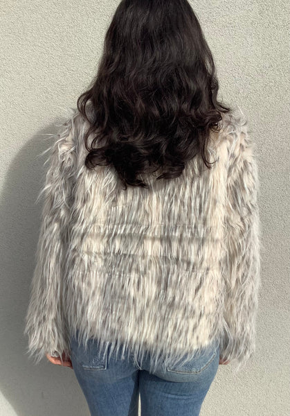 Nordic Faux Fur Coat