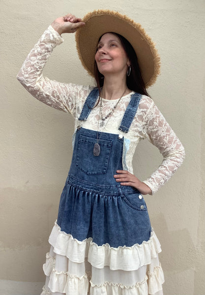 Cottage Overalls Dress