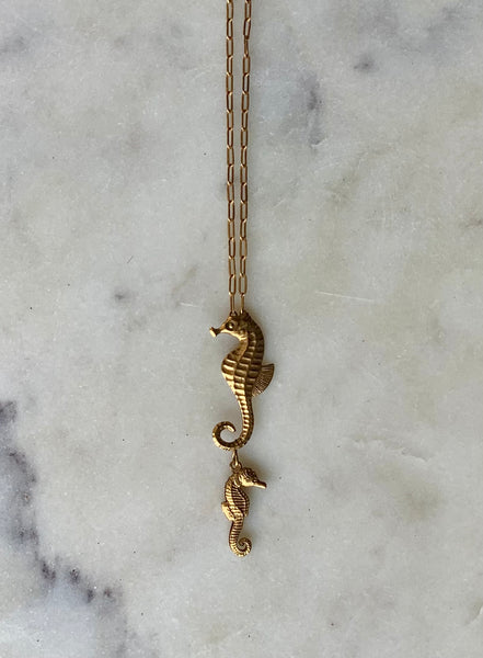 Mama Seahorse Necklace