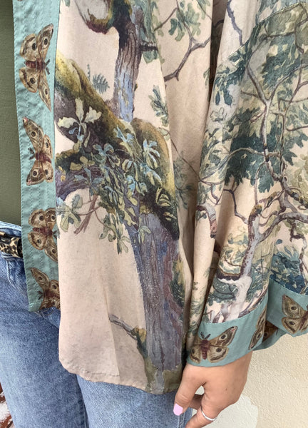 Luna Moth Kimono