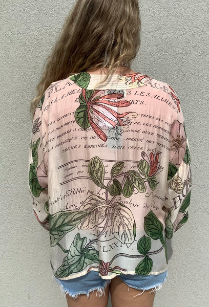 Honeysuckle Kimono