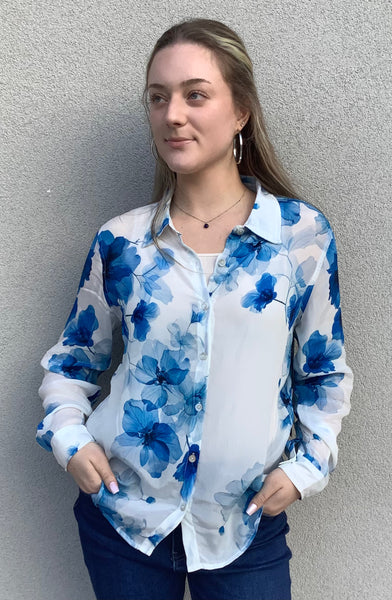 Hydrangea Blouse