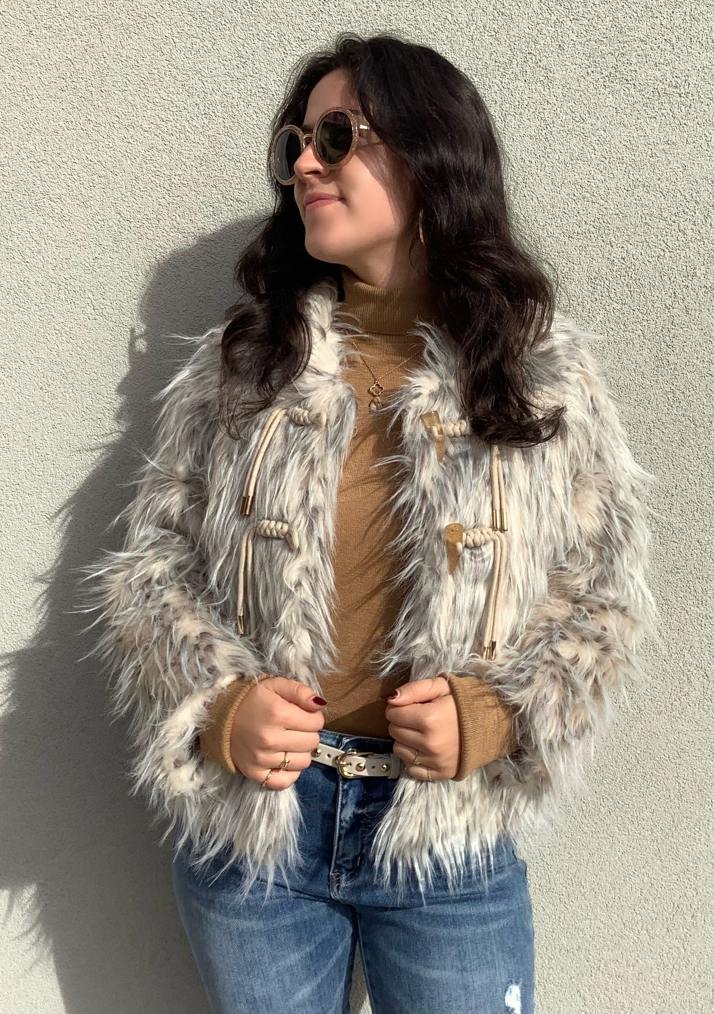 Nordic Faux Fur Coat