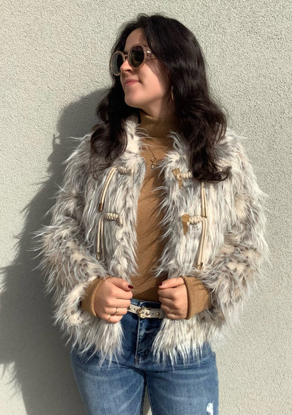 Nordic Faux Fur Coat
