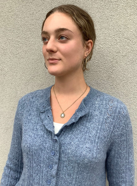 Sweetheart Pointelle Cardigan