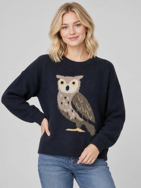 Wise Owl Sweater