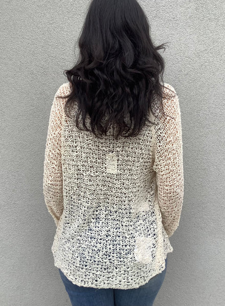 San Tropez Crochet Sweater