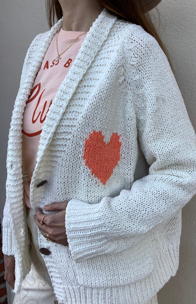 Heartfelt Handknit Cardigan