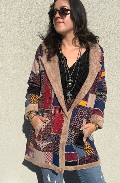 Joplin Patchwork Coat