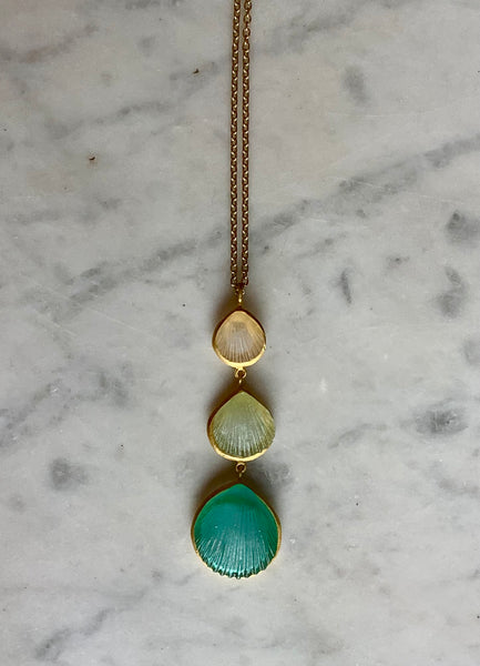 Triple Seashell Necklace