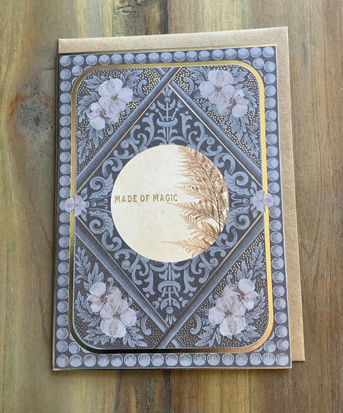 Hand-glittered or Foiled Greeting Cards