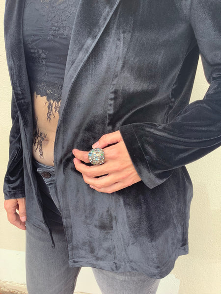 Chloe Velvet Blazer
