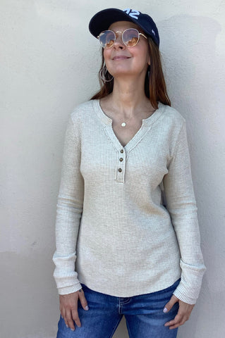 Oatmeal Thermal Top