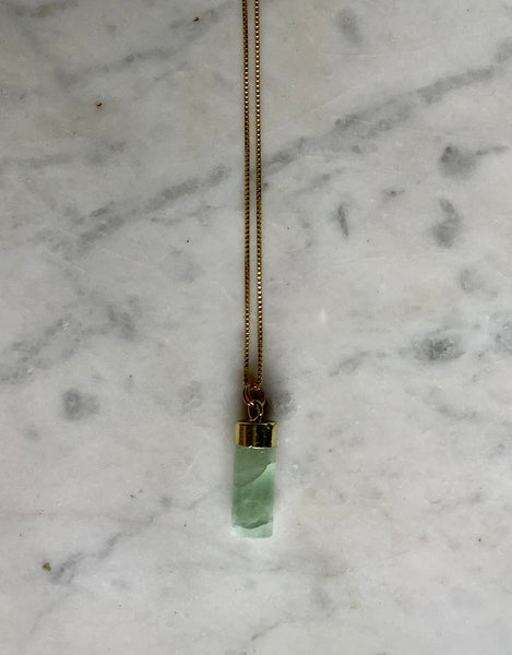 Fluorite Pendant Necklace
