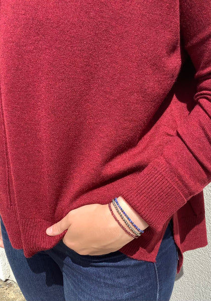 Everyday Crimson Sweater