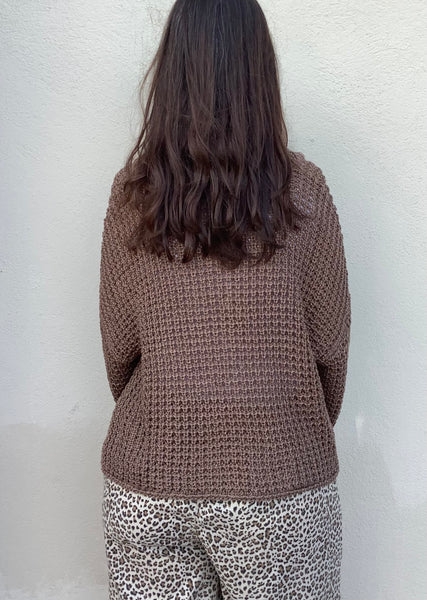 Mocha Waffle Sweater