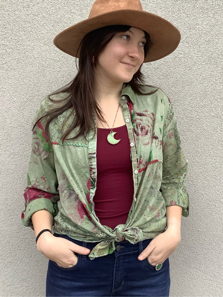 Rosemary Patchwork Blouse