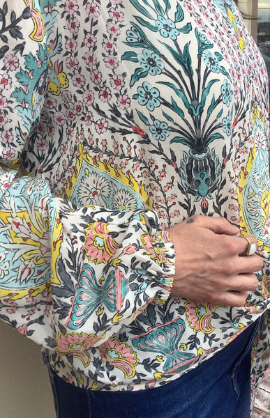 Sophia Paisley Blouse