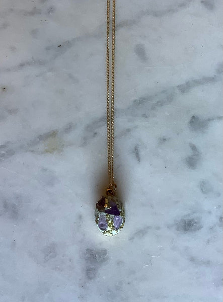 Collage Pendant Necklace