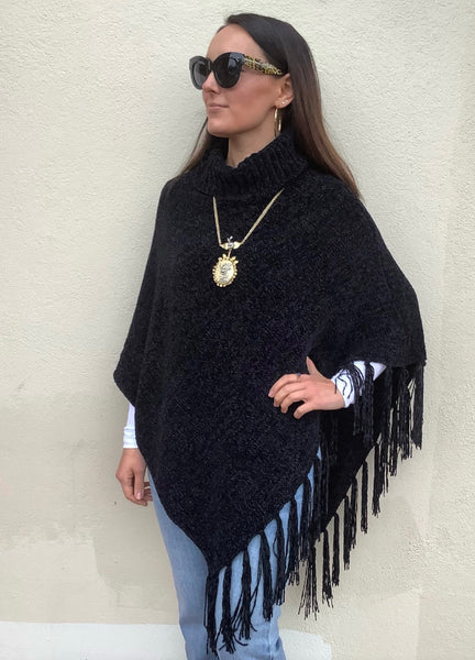 Serenity Chenille Poncho