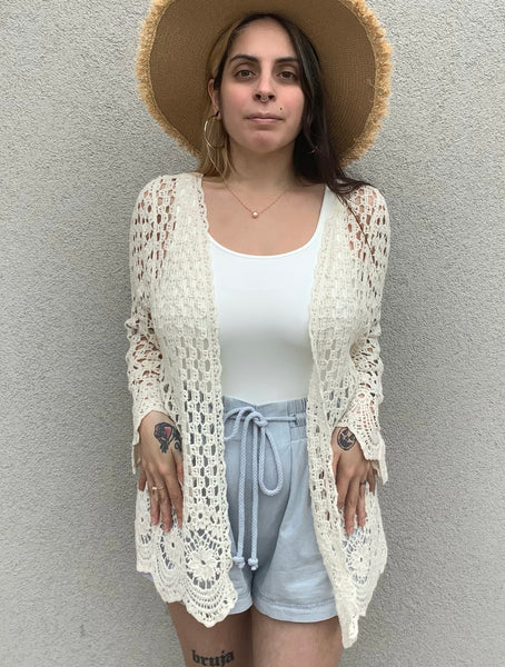 Arielle Crochet Cardigan