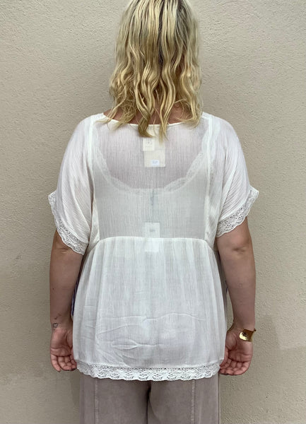 Hannah Lace Blouse