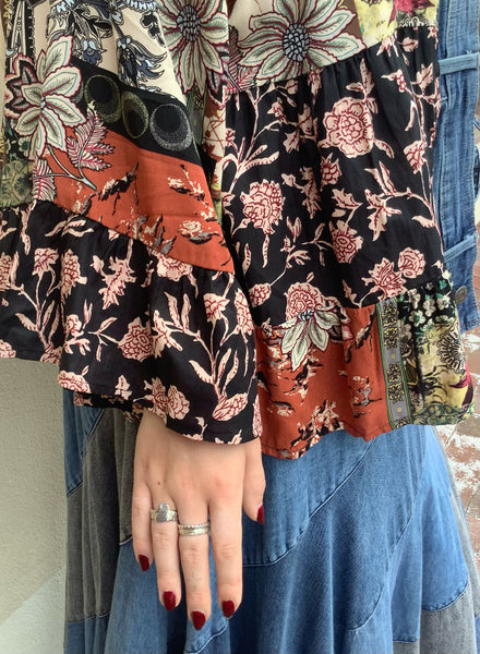 Carole Patchwork Kimono