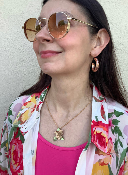 Rose Trellis Blouse