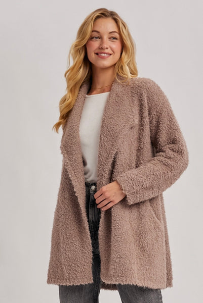 Porcini Sweater Coat