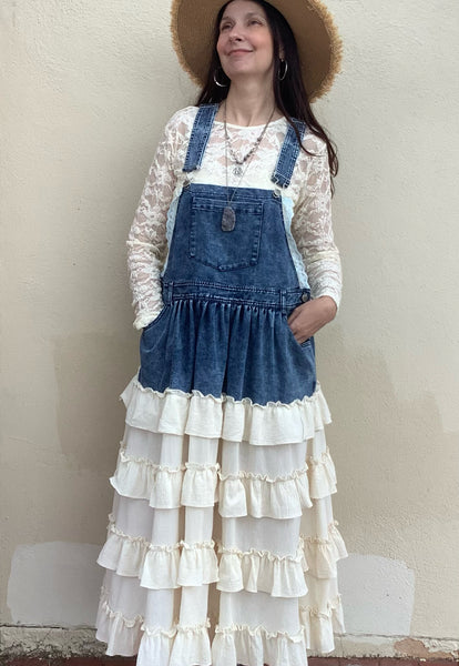 Cottage Overalls Dress