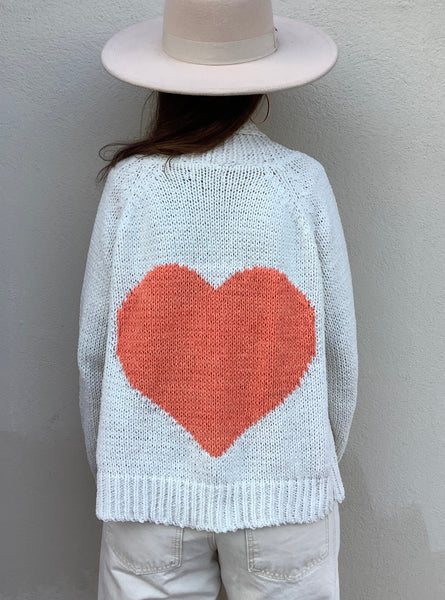 Heartfelt Handknit Cardigan