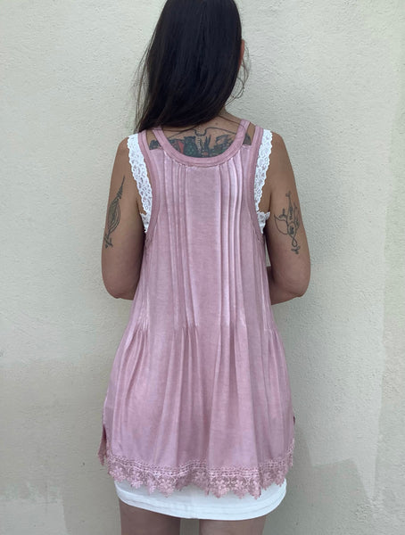 Rosie Lace Tank