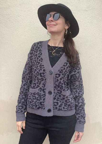 Leopard Cardigan