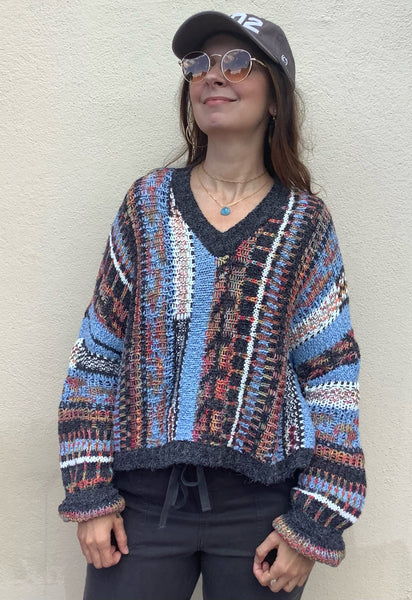 Mixed Media Sweater