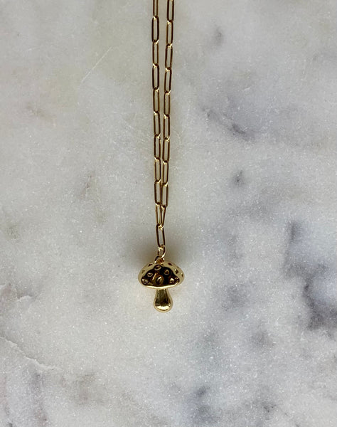 Fairy Mushroom Necklace